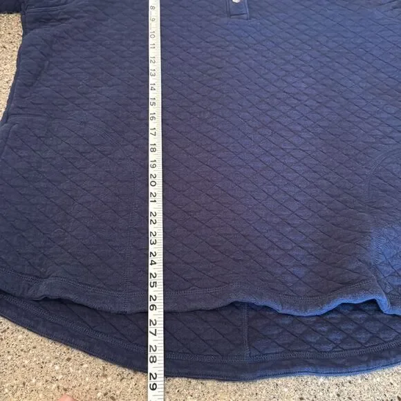 DULUTH Trading Company Quilted Snap Pullover Sweatshirt - Picture 10 of 12